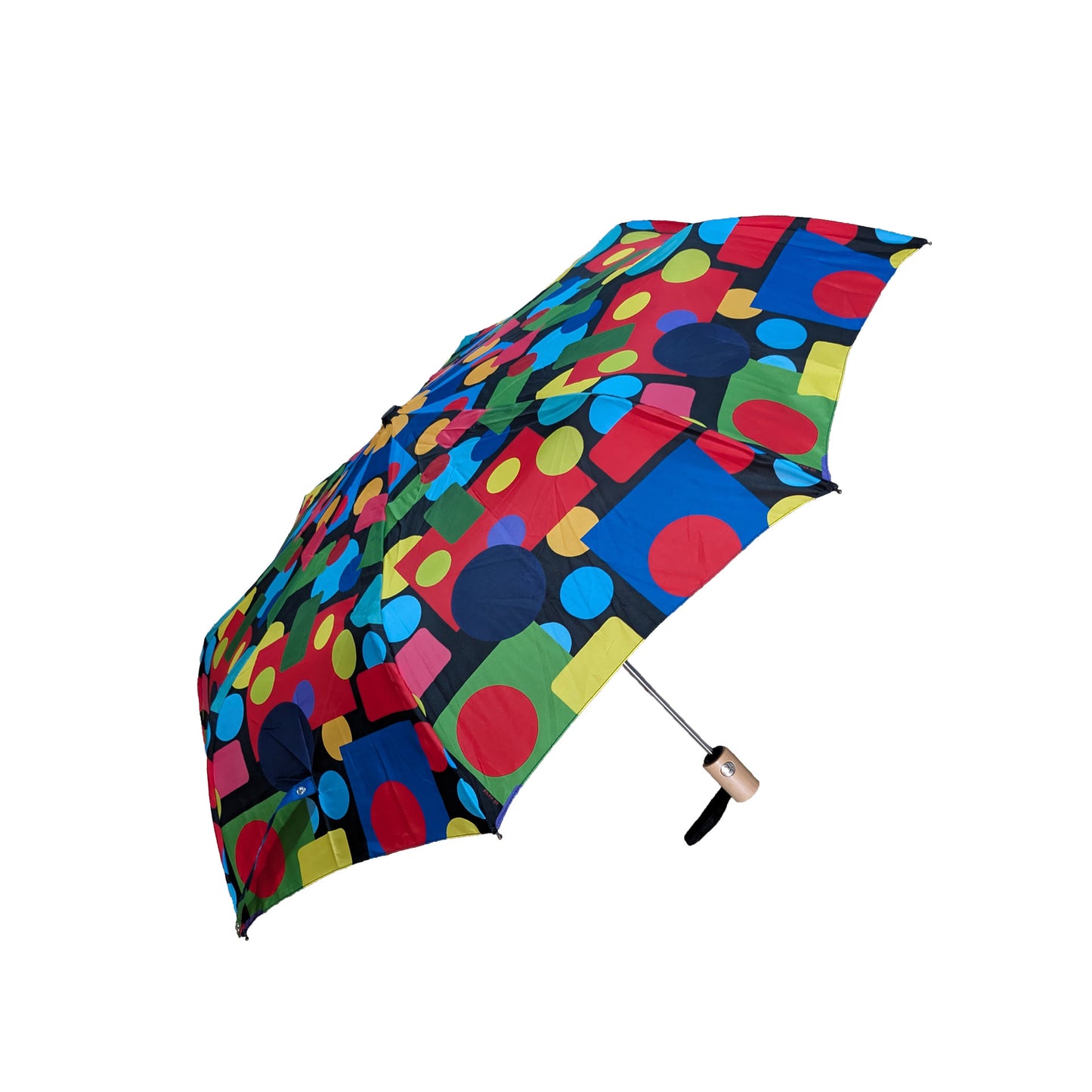 Women's Mini City Auto Umbrella With Cover